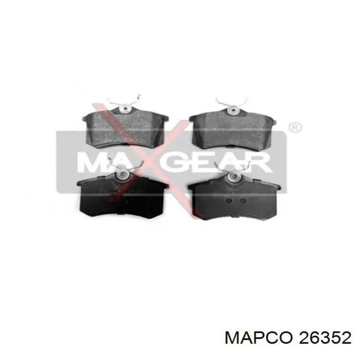Подшипник ступицы 26352 Mapco