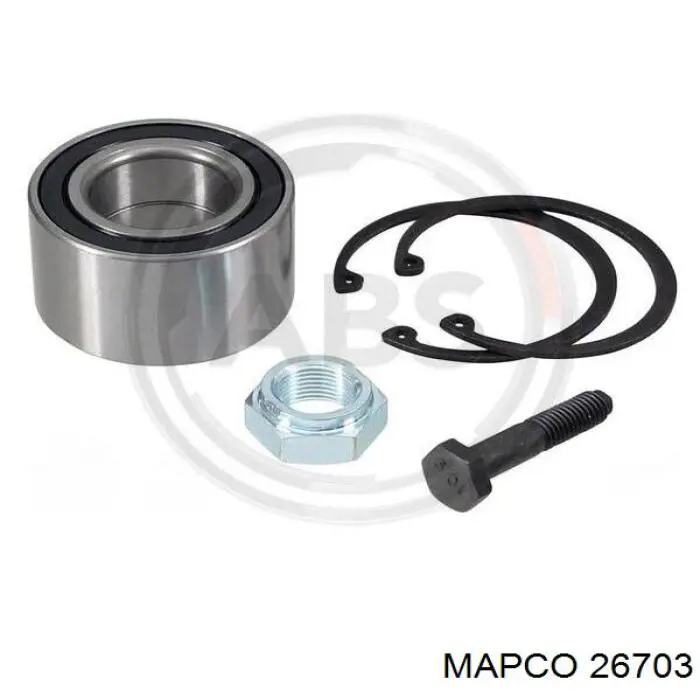 Купить 26703 Mapco Подшипник передней ступицы