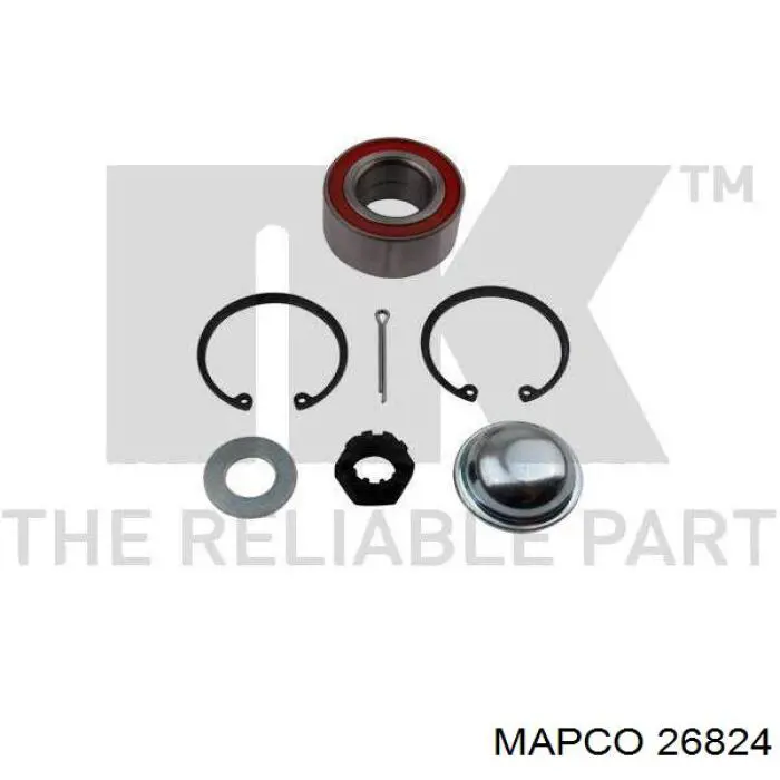 Подшипник ступицы 26824 Mapco