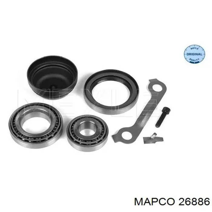 Купить 26886 Mapco Подшипник передней ступицы
