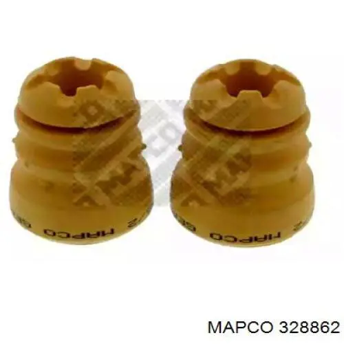 328862 Mapco pára-choque (grade de proteção de amortecedor traseiro)