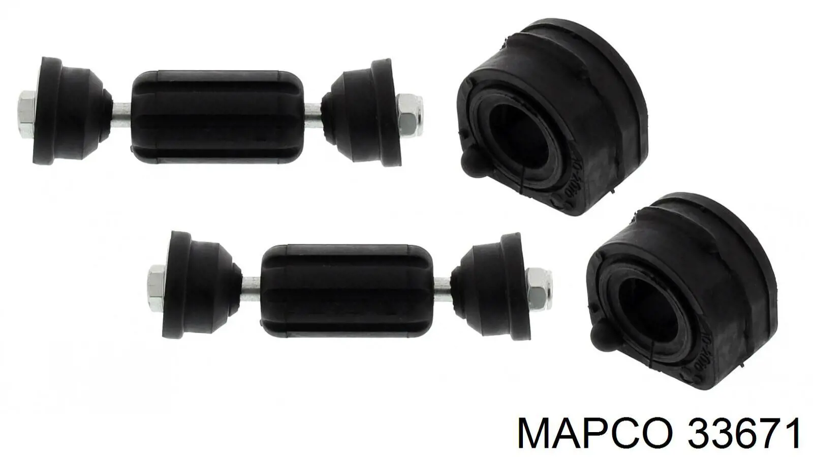 Втулка стабилизатора заднего Mapco 33671