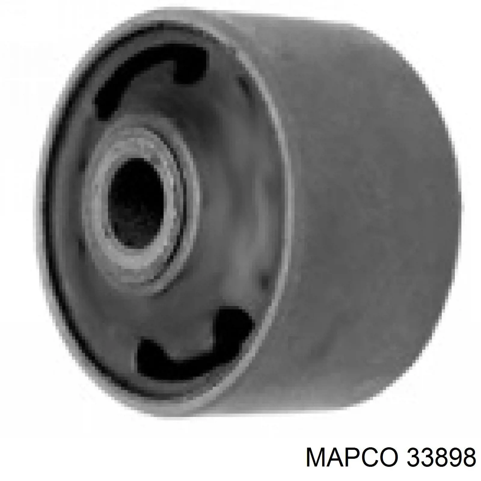 33898 Mapco сайлентблок задней балки (подрамника)