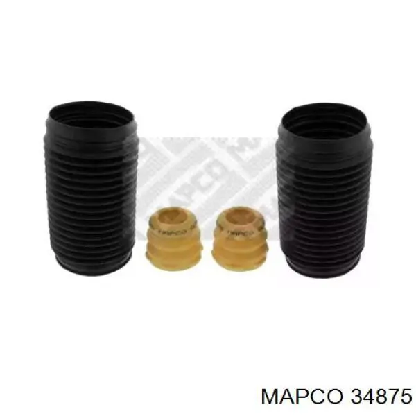 34875 Mapco pára-choque (grade de proteção de amortecedor dianteiro + bota de proteção)