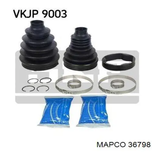 Сайлентблок верхнего переднего рычага Mapco 36798