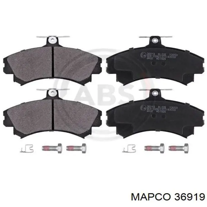 36919 Mapco сайлентблок (подушка передней балки (подрамника))