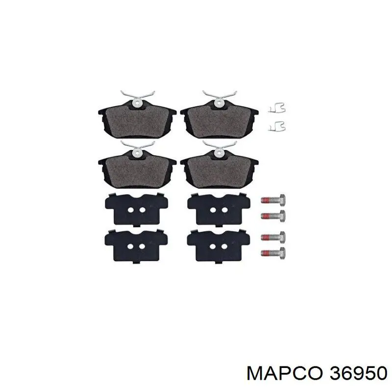 Сайлентблок передней подвески Mapco 36950 цена, от 5.07 USD