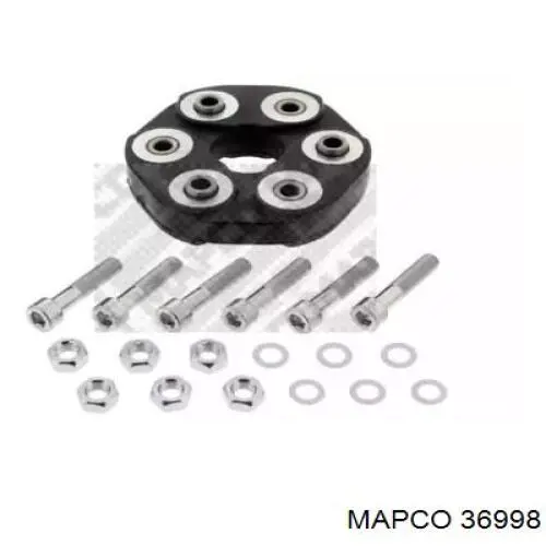 Муфта кардана эластичная передняя/задняя Mapco 36998