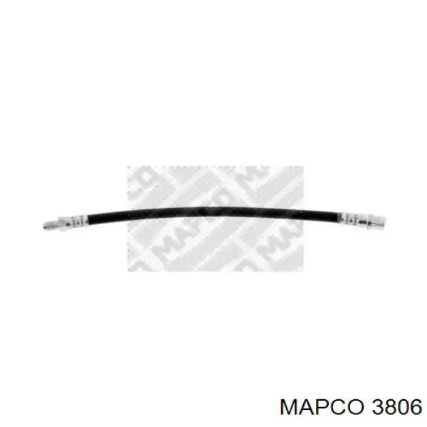 3806 Mapco шланг тормозной задний