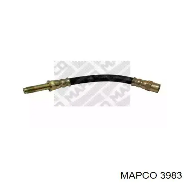 3983 Mapco шланг тормозной задний