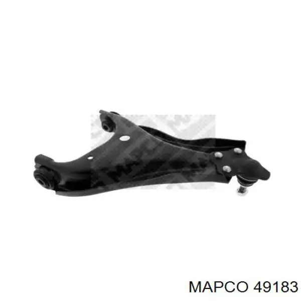 Barra oscilante, suspensión de ruedas delantera, inferior izquierda 49183 Mapco