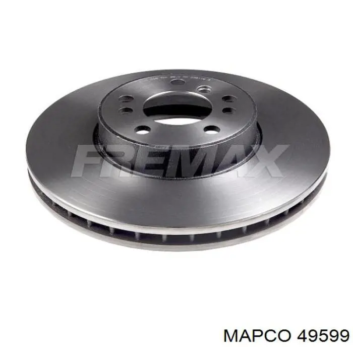 Brazo suspension inferior trasero izquierdo/derecho 49599 Mapco