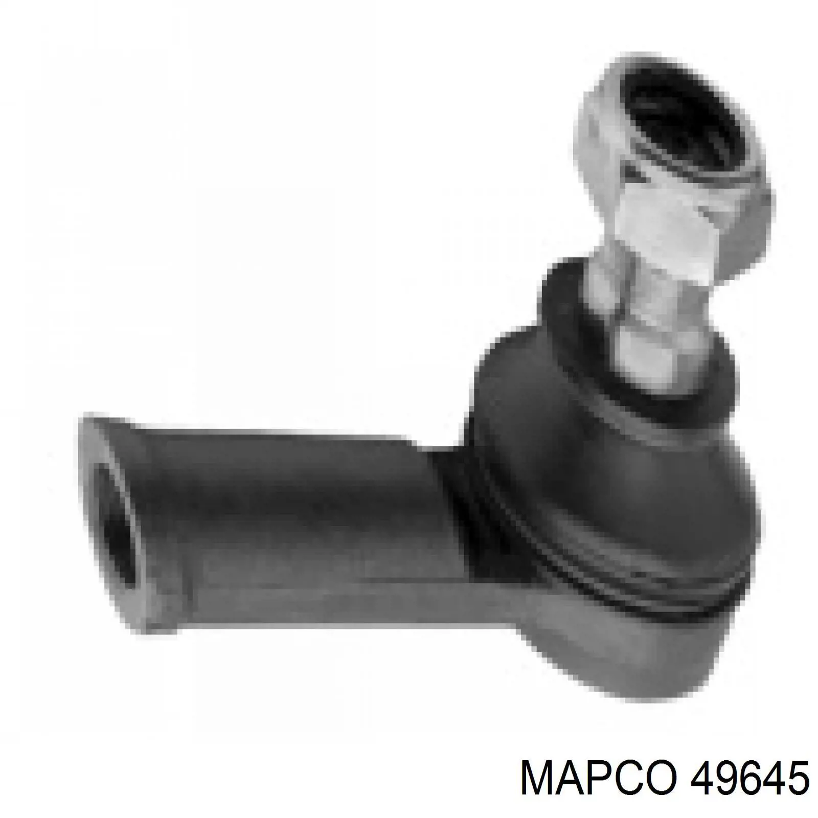 49645 Mapco наконечник продольной рулевой тяги передний