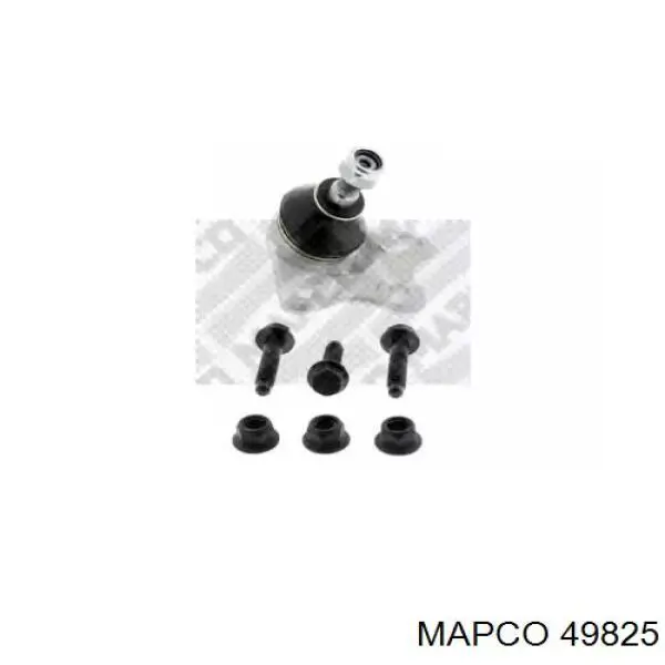 Rótula de suspensión inferior 49825 Mapco