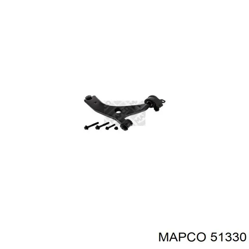 Barra oscilante, suspensión de ruedas delantera, inferior izquierda 51330 Mapco