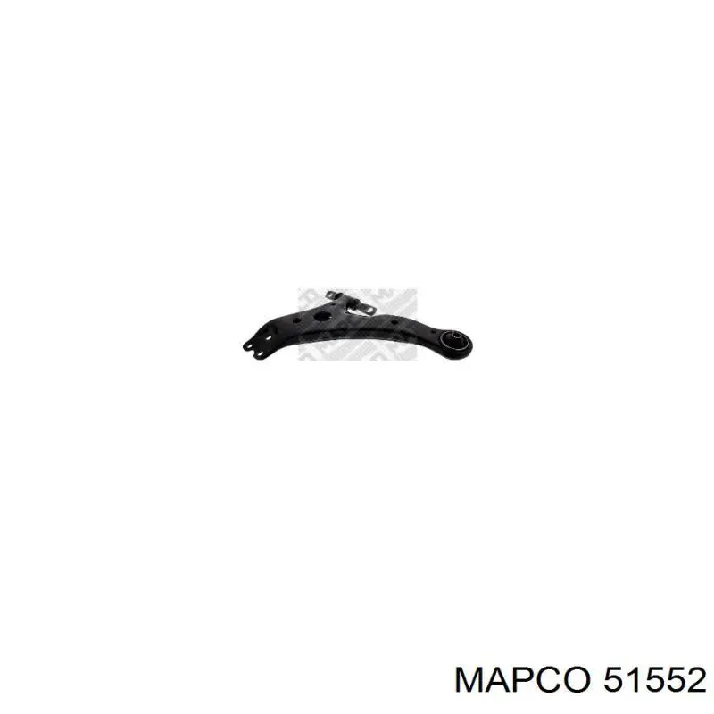 Barra oscilante, suspensión de ruedas delantera, inferior izquierda 51552 Mapco