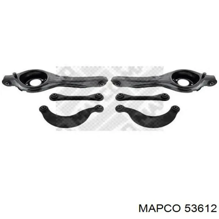 53612 Mapco комплект рычагов задней подвески