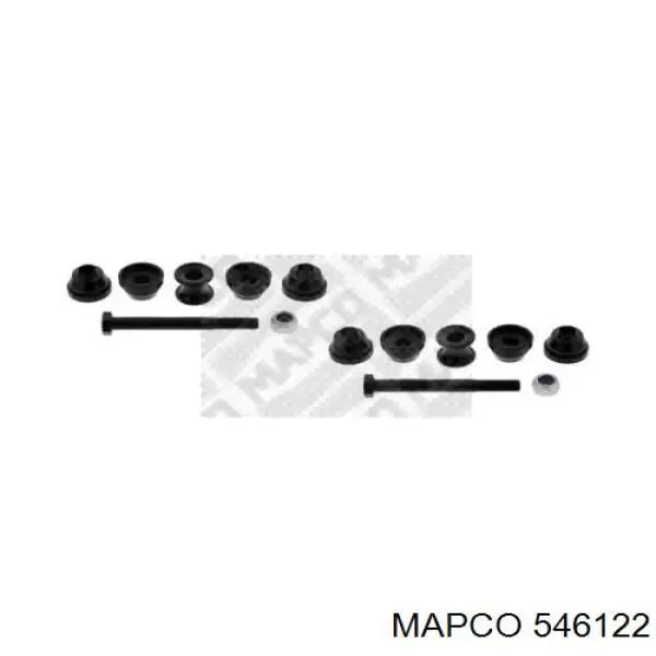 Soporte de barra estabilizadora trasera 546122 Mapco