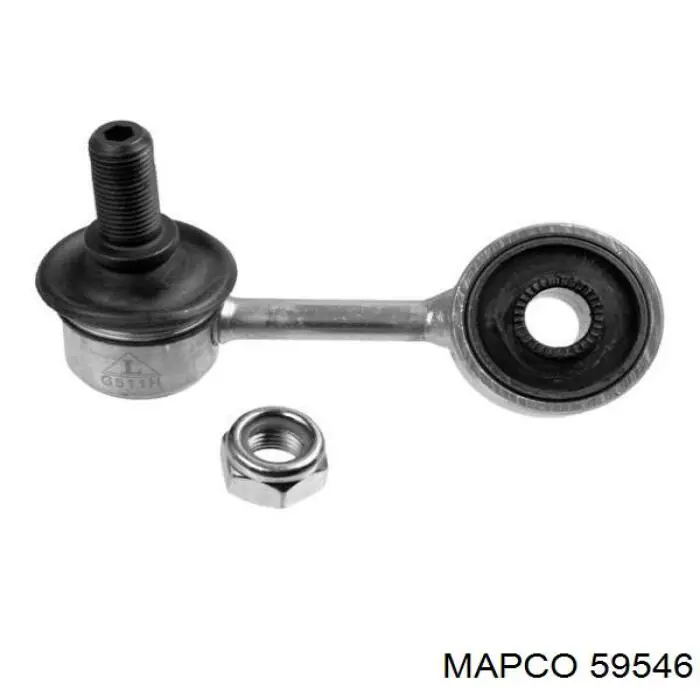 Стойка стабилизатора, переднего, левая Mapco 59546