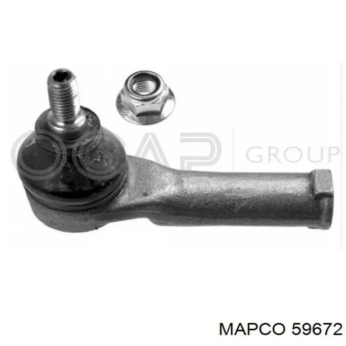 Купить 59672 Mapco Наконечник рулевой тяги, внешний