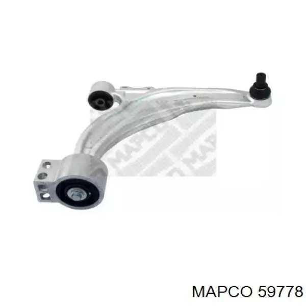 59778 Mapco Рычаг передней подвески нижний, правый