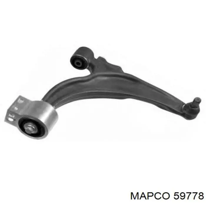 Правый рычаг передней нижней подвески Mapco 59778 цена, от 71.70 USD