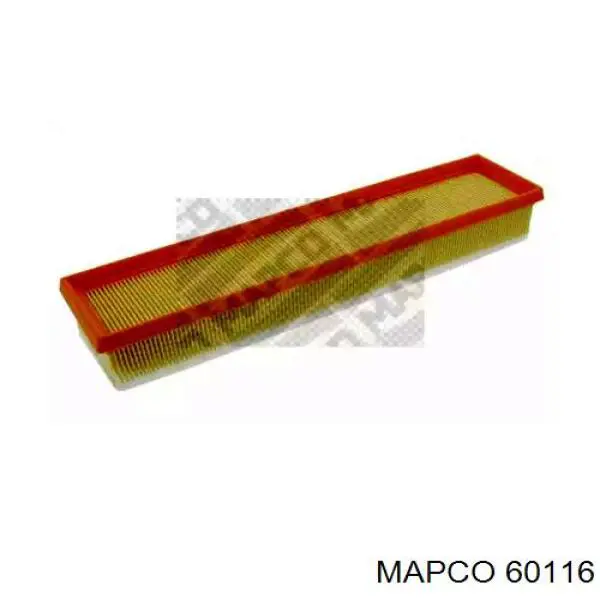 60116 Mapco воздушный фильтр