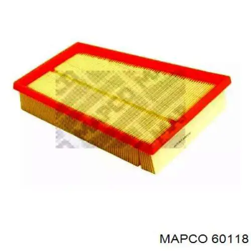 60118 Mapco воздушный фильтр