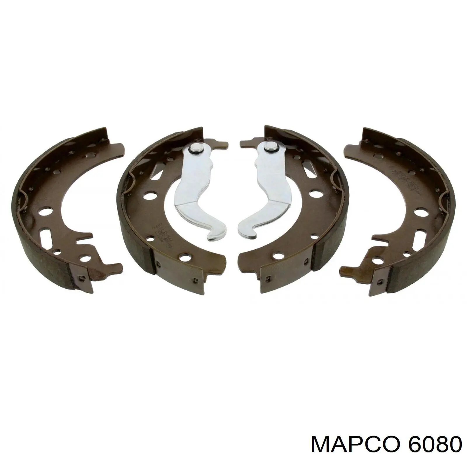 6080 Mapco колодки тормозные передние дисковые
