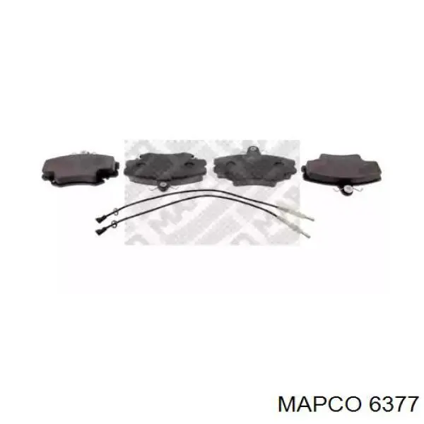 6377 Mapco колодки тормозные передние дисковые
