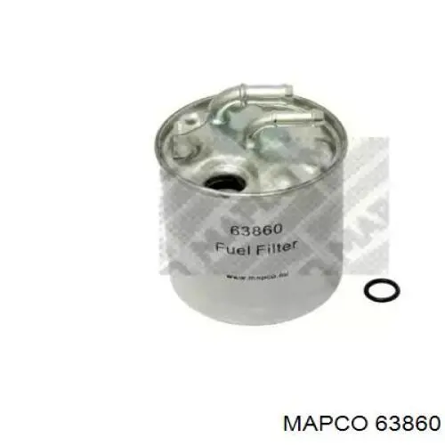 63860 Mapco filtro de combustível
