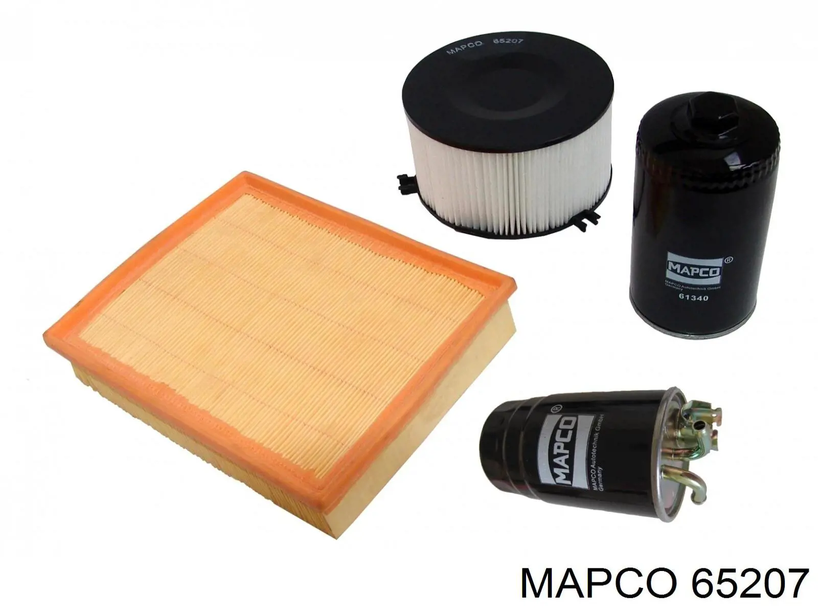 Воздушный фильтр 65207 Mapco