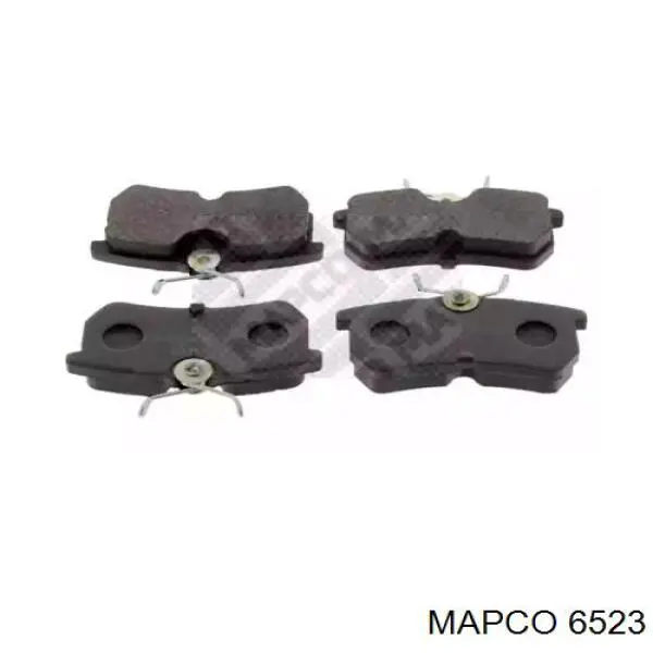 6523 Mapco колодки тормозные задние дисковые