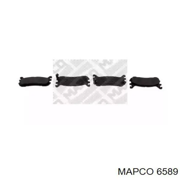 Задние тормозные колодки 6589 Mapco