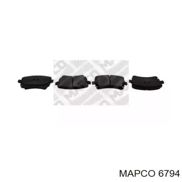 Задние тормозные колодки 6794 Mapco