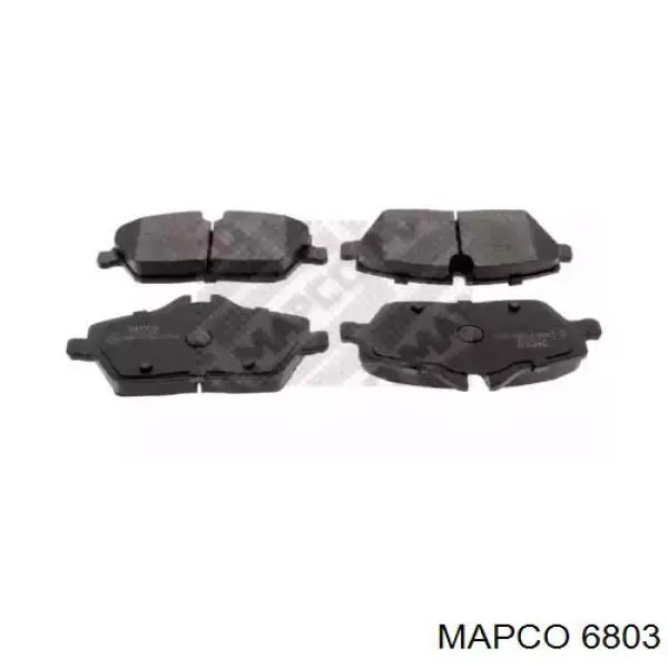 Передние тормозные колодки 6803 Mapco