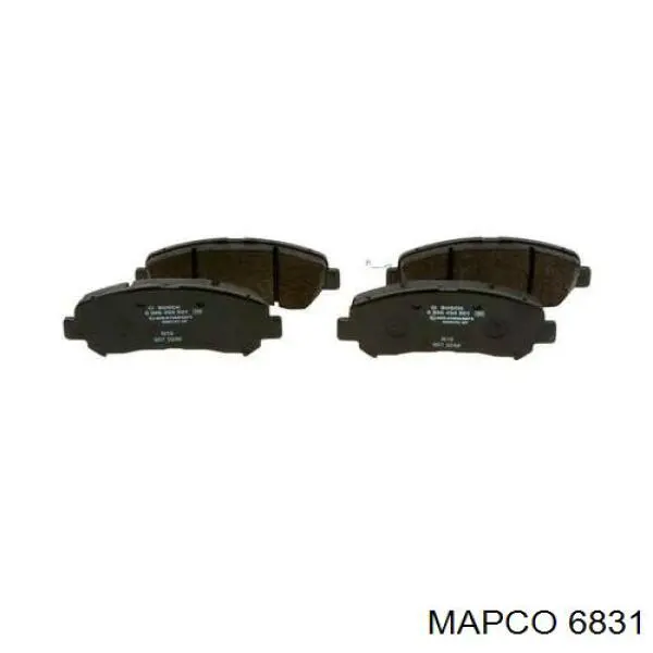 Колодки Mapco 6831 цена, от 28.07 USD