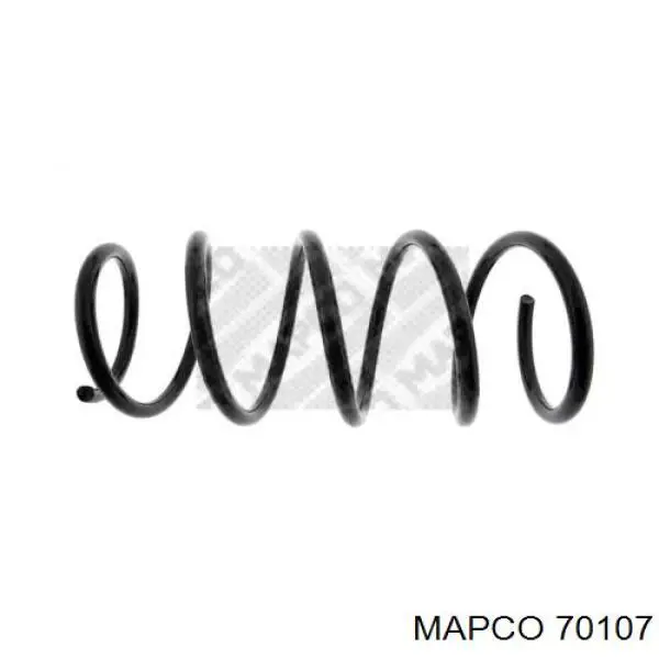 70107 Mapco пружина передняя