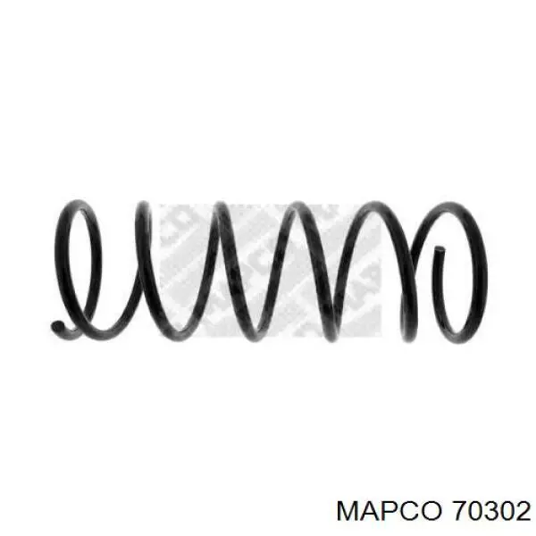 70302 Mapco пружина передняя