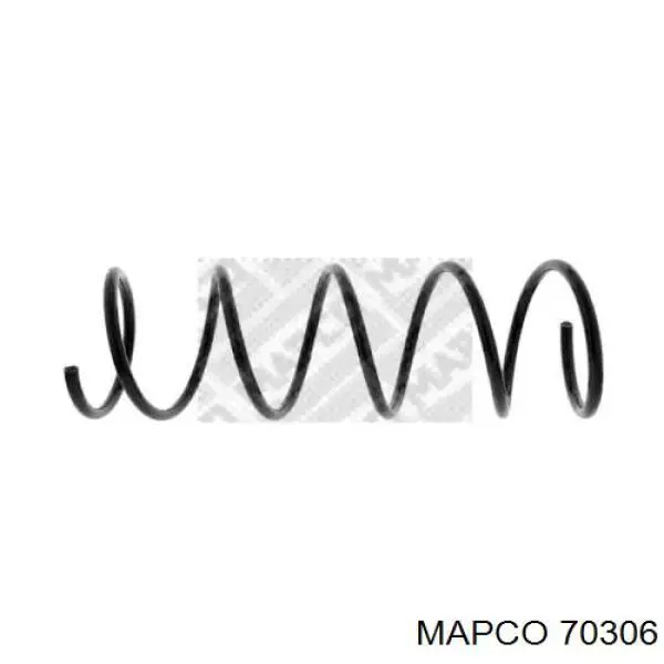 70306 Mapco пружина передняя