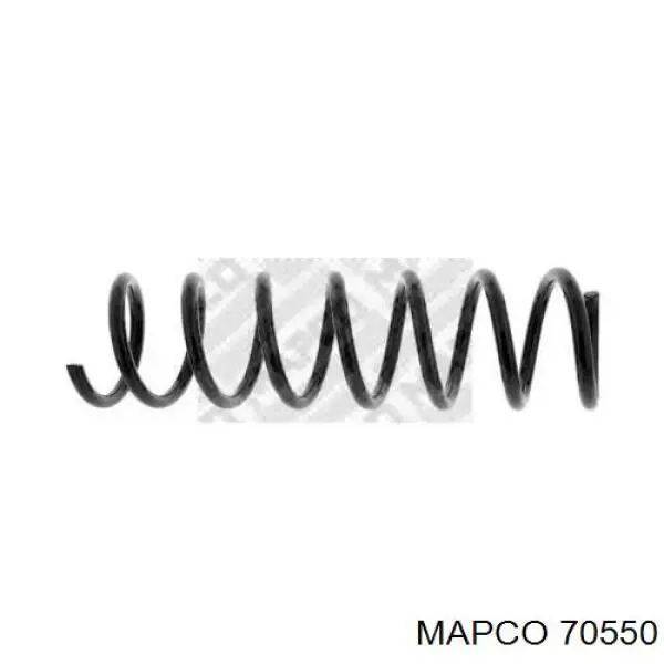 70550 Mapco пружина задняя