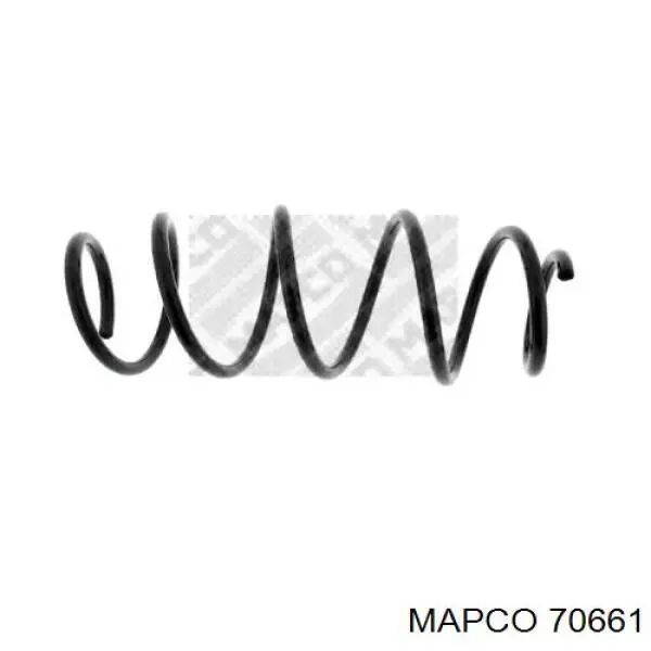 70661 Mapco пружина передняя