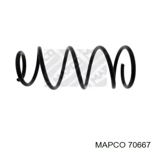 70667 Mapco пружина передняя