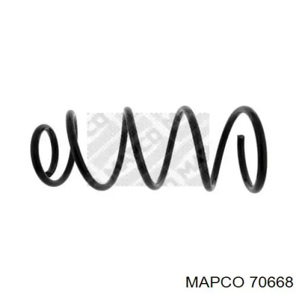 70668 Mapco пружина передняя