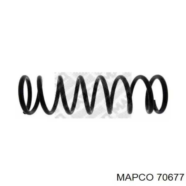 70677 Mapco пружина задняя