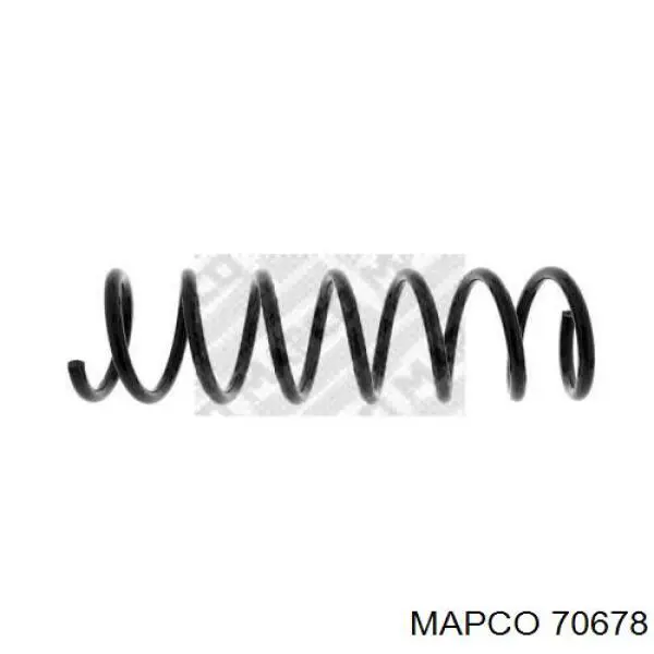 70678 Mapco пружина передняя