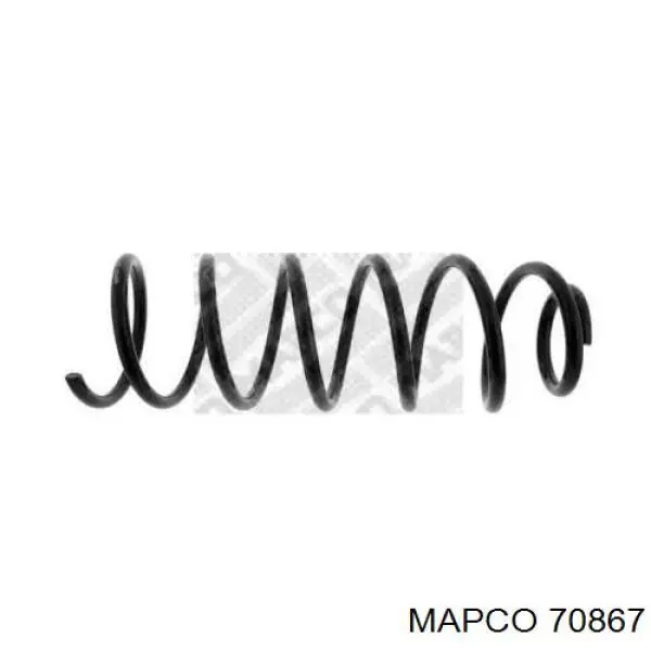 70867 Mapco пружина передняя