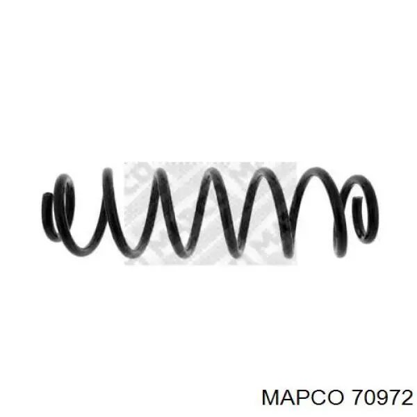70972 Mapco пружина задняя