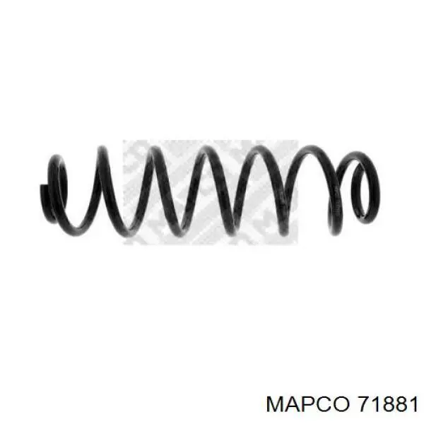 71881 Mapco пружина задняя