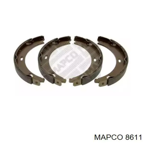 8611 Mapco колодки ручника (стояночного тормоза)